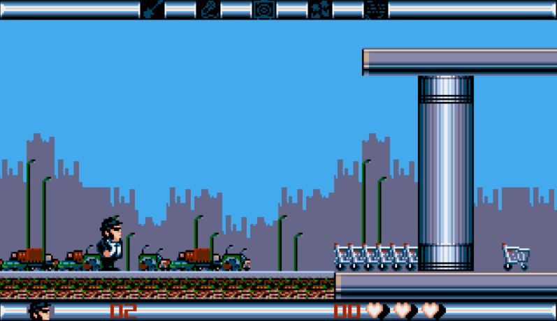 The Blues Brothers - Atari ST game screenshot (1991) by Titus
